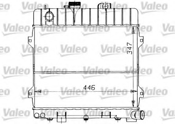 VALEO 819391 Radiator, engine cooling